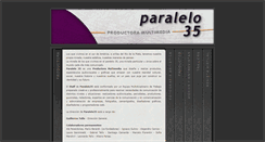 Desktop Screenshot of paralelo35.com