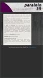 Mobile Screenshot of paralelo35.com